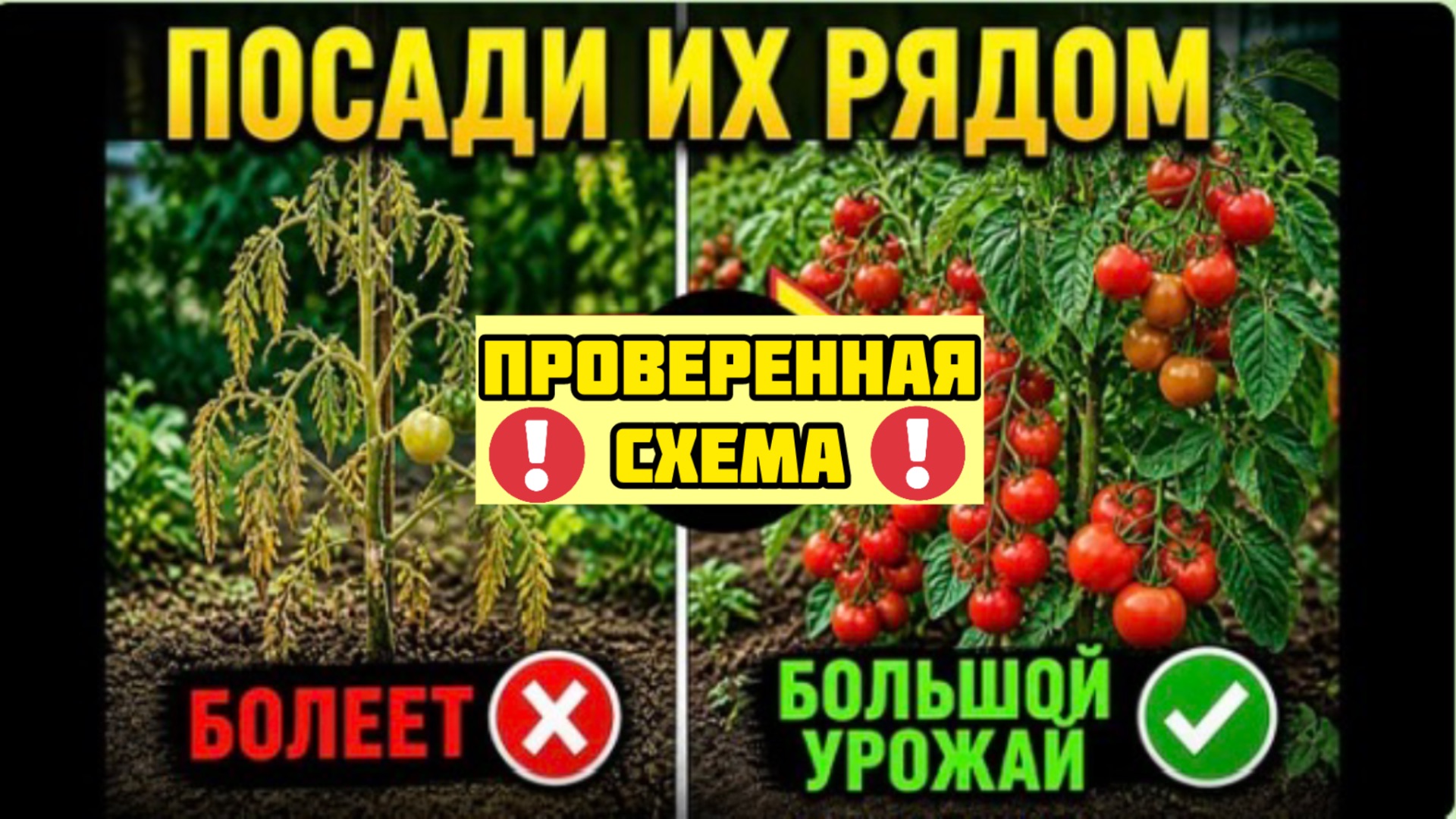 Забытая схема посадки: 15 пар овощей, которые нельзя разлучать! Сажай только так смотреть онлайн