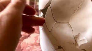 Как склеить разбитую гипсовую фигуру