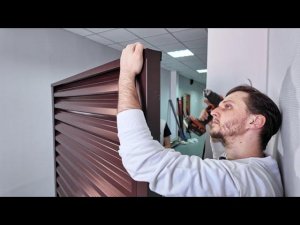 Инструкция по монтажу забора Жалюзи-40 от компании ProfSib