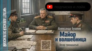 Александр Бушков  «Майор и волшебница»  вечер тринадцатый  читает Алексей Зеленский