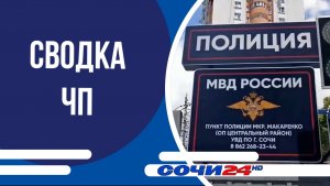 Сводка ЧП