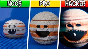 LEGO Пробудившийся Юпитер  Noob, Pro, HACKER! - Восстание Луны