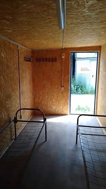 Бытовка для рабочих уже готова к заселению #бытовка #бытовкаваренду