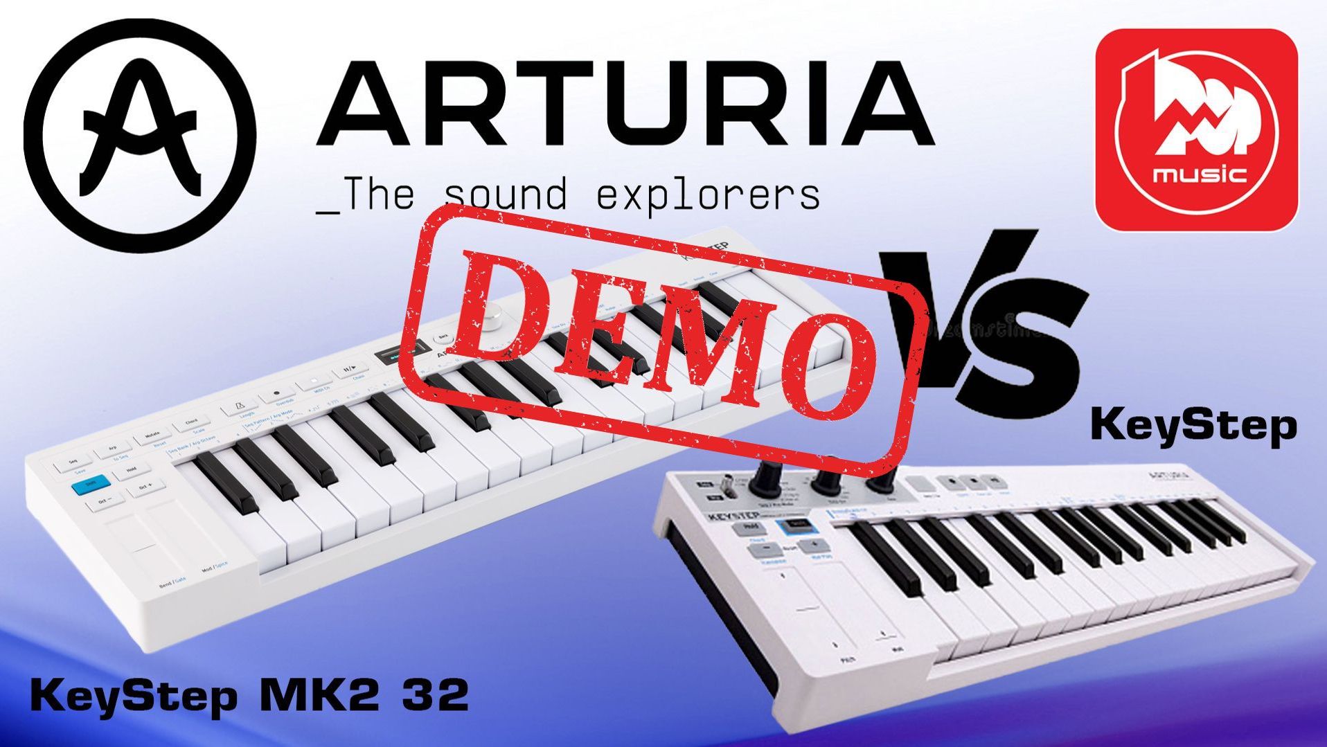 Arturia KeyStep MK2 32 миди-клавиатура - демонстрация звучания