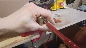Вскрытие цилиндра master lock. 7 пинов перфо профиль