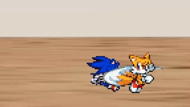 Sonic Vs Tails, Sprite Animation (Part 1, 3) смотреть онлайн