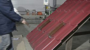 Ограждение для кровли из металлочерепицы (экономный вариант)