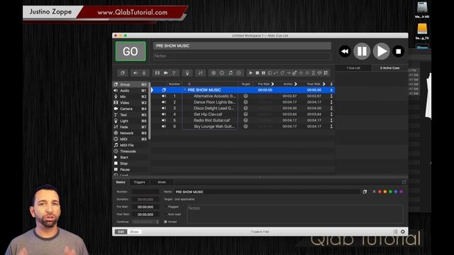 Учебное пособие по QLab   Основы, эпизод 3 «ГРУППОВЫЕ ПОДСКАЗКИ»