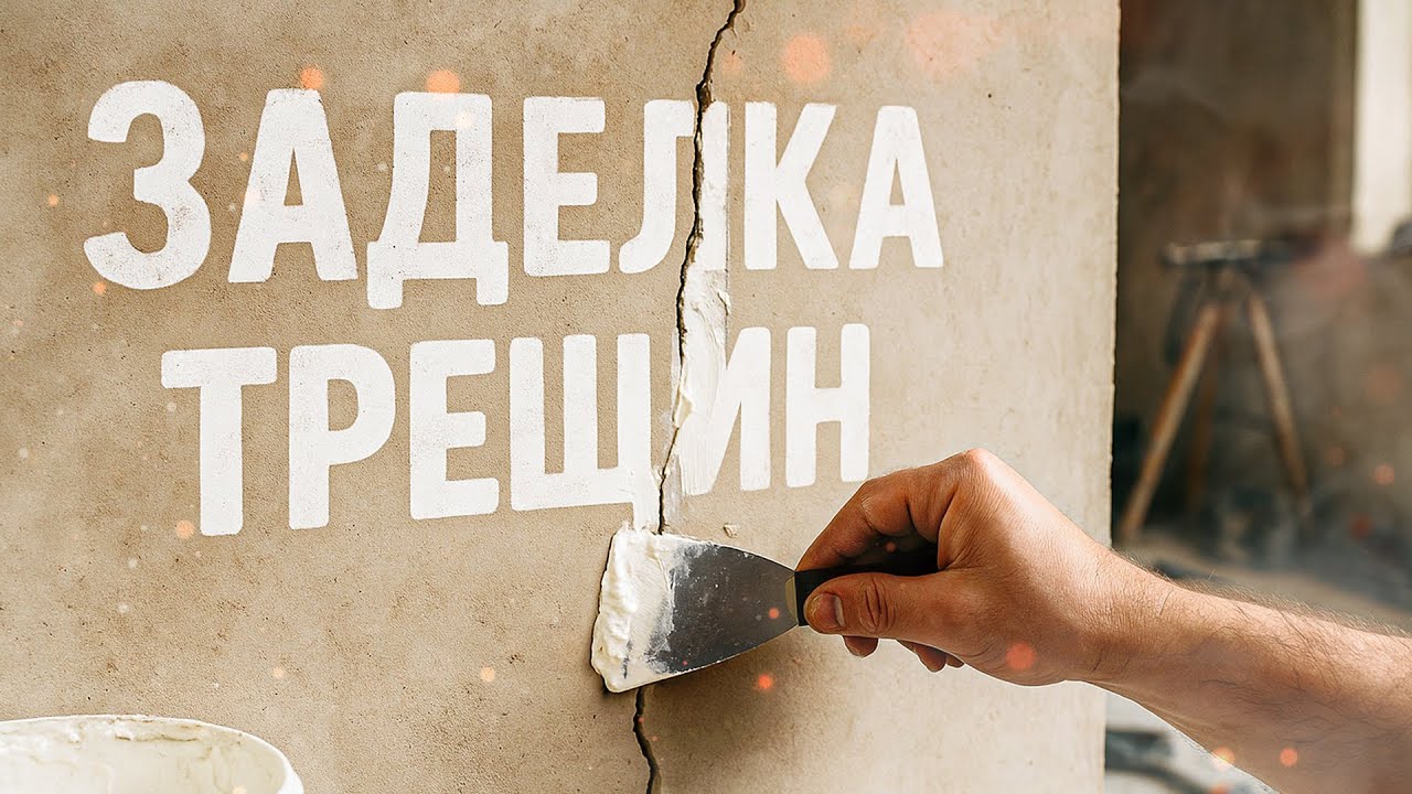 заделка щелей