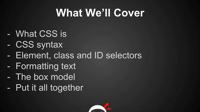 Урок 1. Введение в CSS - Introduction to CSS смотреть онлайн