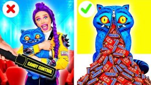 Как Пронести Сладости в Кинотеатр _ Сумасшедшие Идеи для Пранков от BaRaDa Challenge