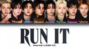 STRAY KIDS – RUN IT (КИРИЛЛИЗАЦИЯ/ПЕРЕВОД НА РУССКИЙ Color Coded Lyrics)