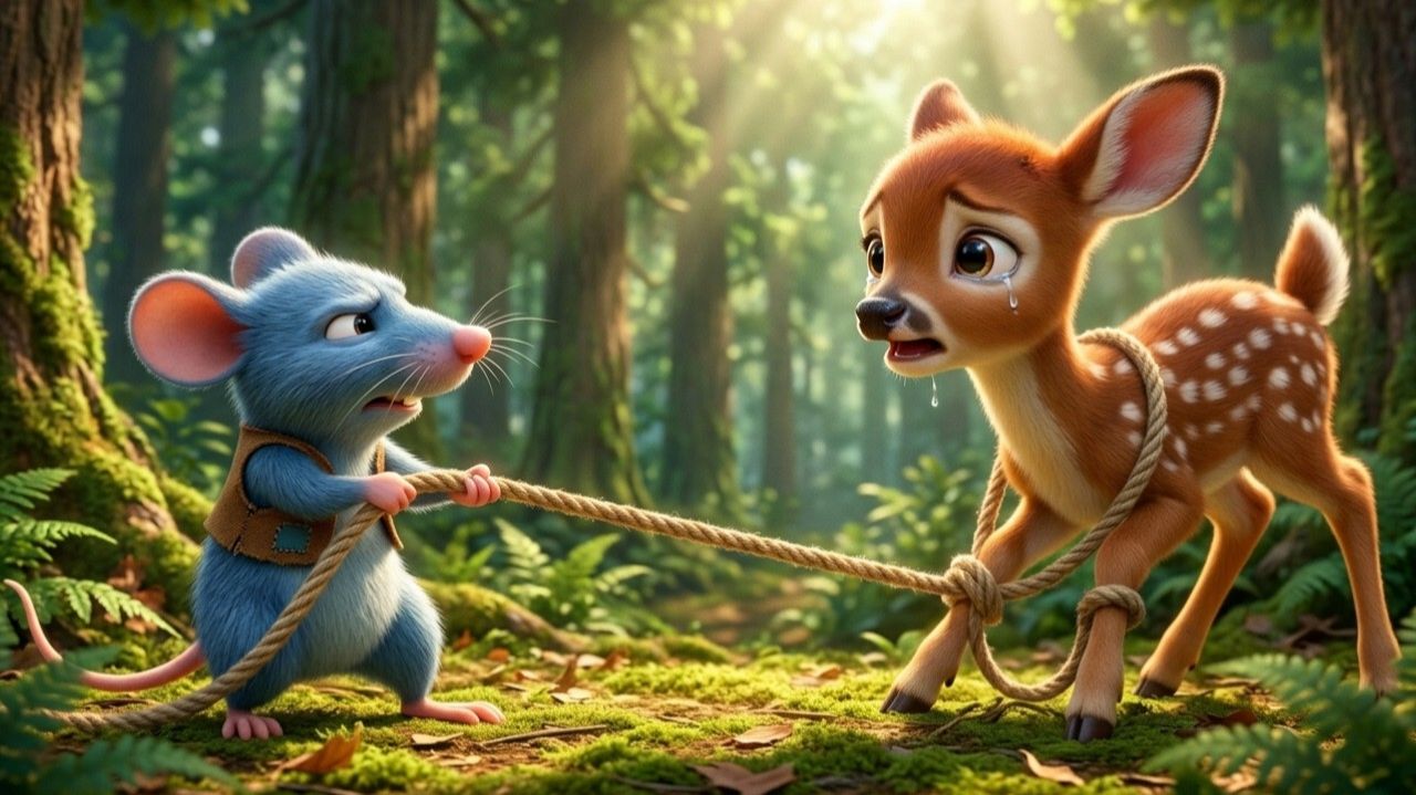 👉 Крыса Майло 🐭 спасает олененка 🦌 в опасности!😱🔥#Детские мультфильмы смотреть онлайн