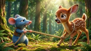 👉 Крыса Майло 🐭 спасает олененка 🦌 в опасности!😱🔥#Детские мультфильмы