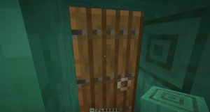 как открыть дверь в майнкрафт (Minecraft)