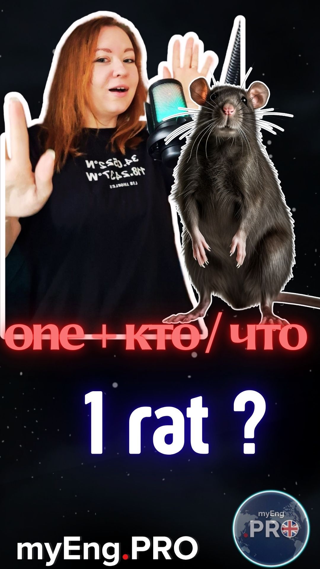Как сказать ОДИН+КТО/ЧТО на английском?