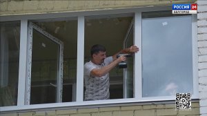 В Белгороде за неделю отремонтировали 55 жилых объектов