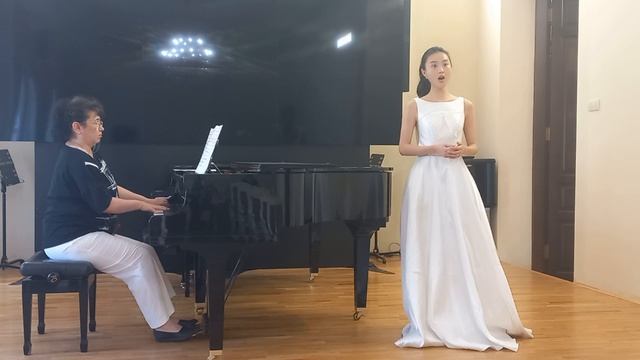 Э.Направник, Вокализ Маши из оперы ''Дубровский'' поёт Цзясинь Чжан, концертмейстер Наиля Шамгун6ова