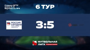 Обзор | 6 тур | Россия сегодня - ОДК Салют | Марс
