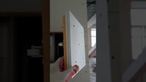 Скрытый люк под покраску#гкл #гипсокартон #ремонт