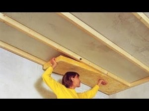 Как утеплить потолок изнутри