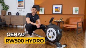 Гребной тренажер Genau RW500 Hydro. Обзор.