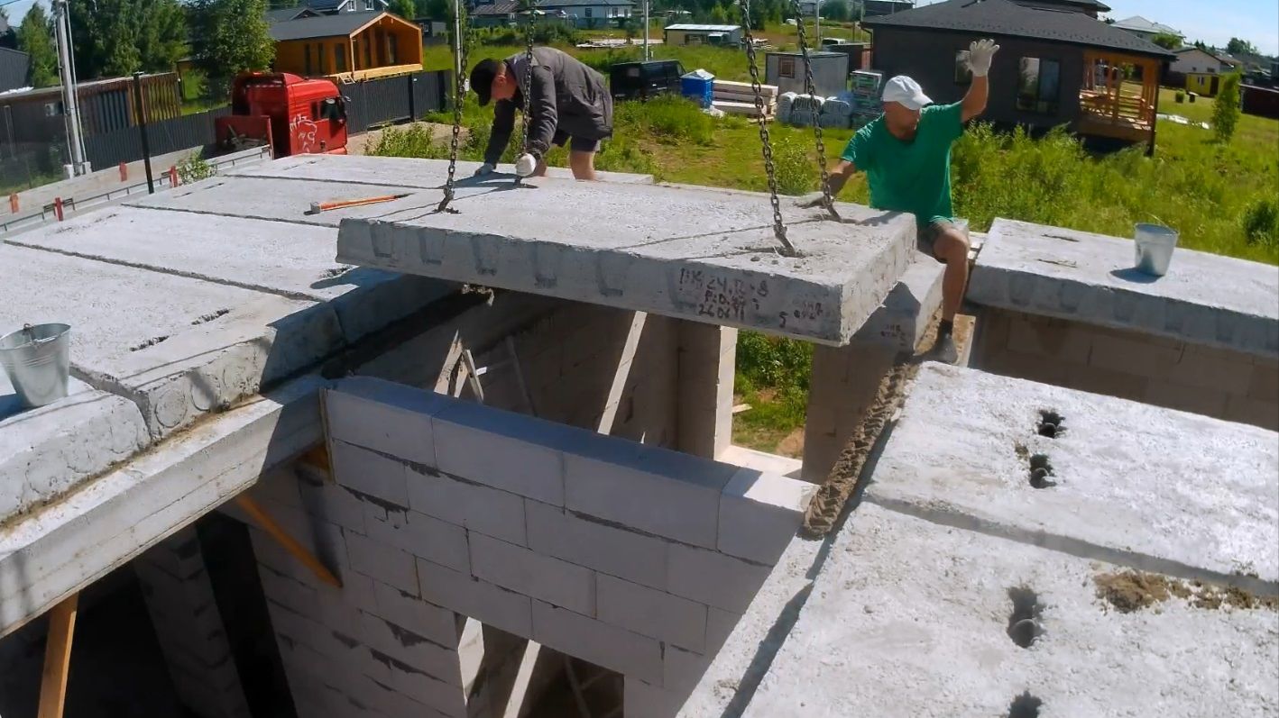 Дом за 100 дней в Красногорске...серия №15...почувствуй нашу стройку... смотреть онлайн