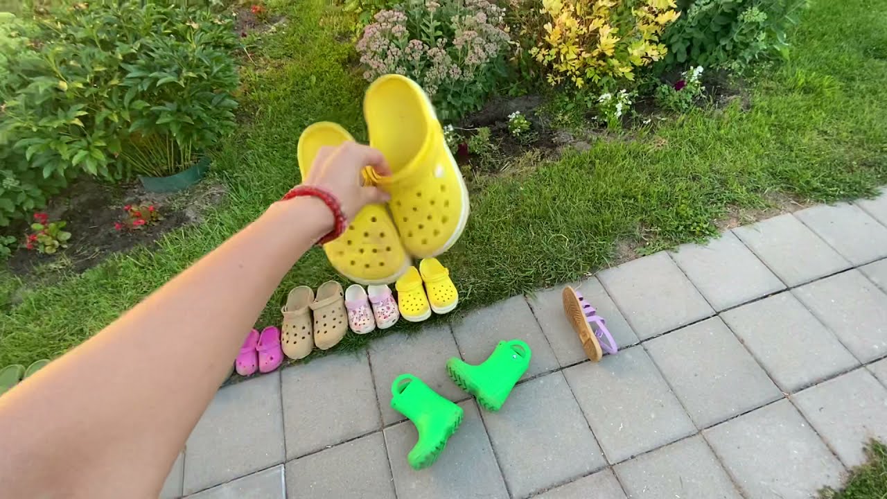CROCS. Только настоящая обувь крокс приземляется на подошву? смотреть онлайн