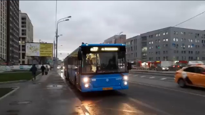 Поездка на автобусе Лиаз-6213.65(160747) маршрут м27 смотреть онлайн