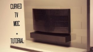LEGO Curved TV MOC + TUTORIAL