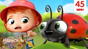 Изучаем Животных - Насекомые! 🪲🐞 Развивающие Детские Мультики Про Животных | Little Angel Русский
