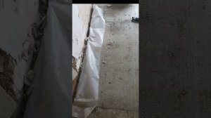 Бетонный пол по грунту в старом деревянном доме. Бюджетный вариант.Cheap cement floor.