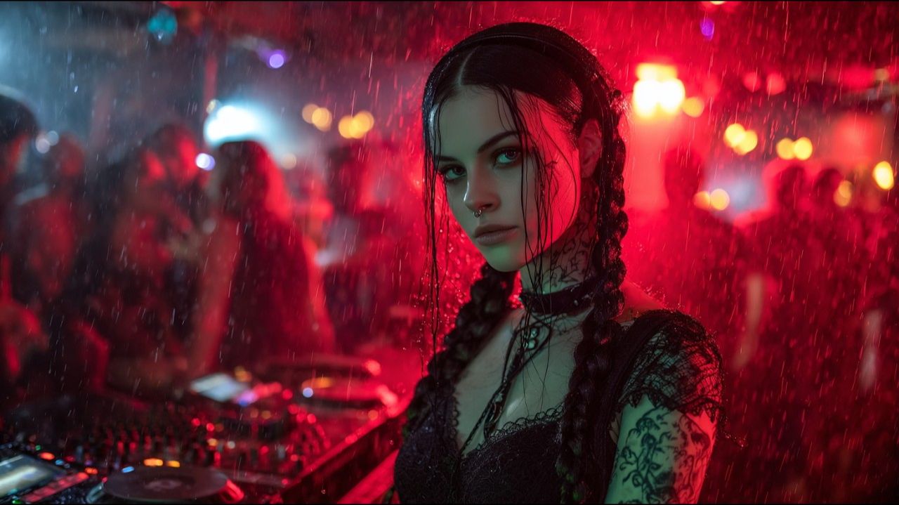 Hypnotic Dark Crimson Downpour Deep Industrial Tech Flow смотреть онлайн
