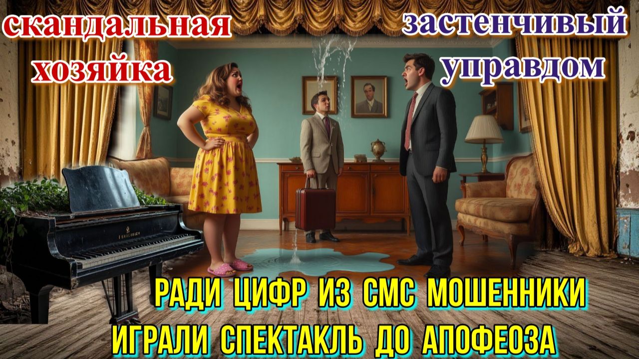 🔥ЗАСТЕНЧИВЫЙ УПРАВДОМ 🎭 МОШЕННИКИ ИГРАЛИ РОЛЬ ДО ПЕРЕМОГИ😂 смотреть онлайн