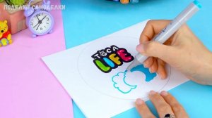 Как сделать Бумажные сюрпризы Тока Бока своими руками? Diy распаковка