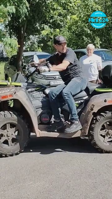 Казанский бизнесмен передал для тренера на СВО квадроцикл