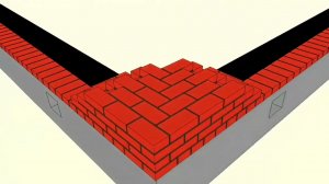 Кладка стен толщиной 2,5 кирпича