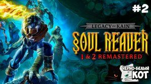 Черно-Белый Кот против Вампиров | Cтрим Legacy of Kain: Soul Reaver Remaster | Черно-Белый Кот #2