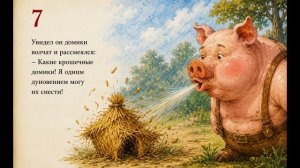 Три поросёнка. Сказка наоборот. Аудиосказка три поросёнка. Добрая сказка для детей.