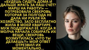 Жизненные Истории|Свекровь выгоняла меня из моей же квартиры|Истории из жизни|Реальные истории