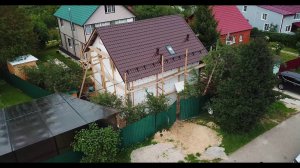 Строительство дома из газобетона с утеплением и штукатуркой фасада