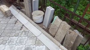 Укладка тротуарной плитки 1