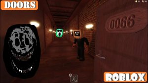 Попал в закулисие дверей в DOORS. ROBLOX