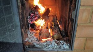 Отопление гаража кирпичной печкой!