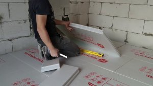 Подготовили основание для укладки тёплого пола!🔨
