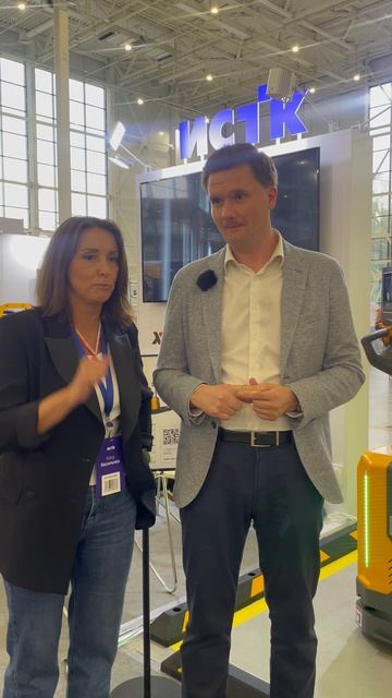 Василий Дёмин о технологиях и логистике на ReIndustry Expo 2026 #shorts #выставка