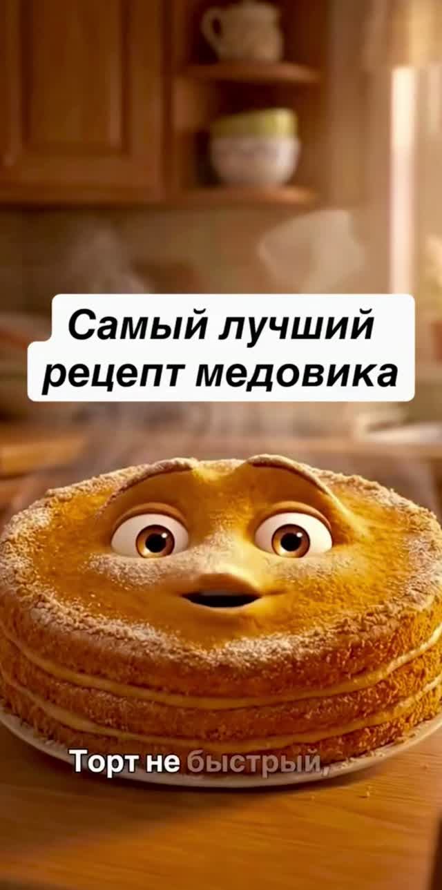 Самый лучший рецепт медовика 🎂