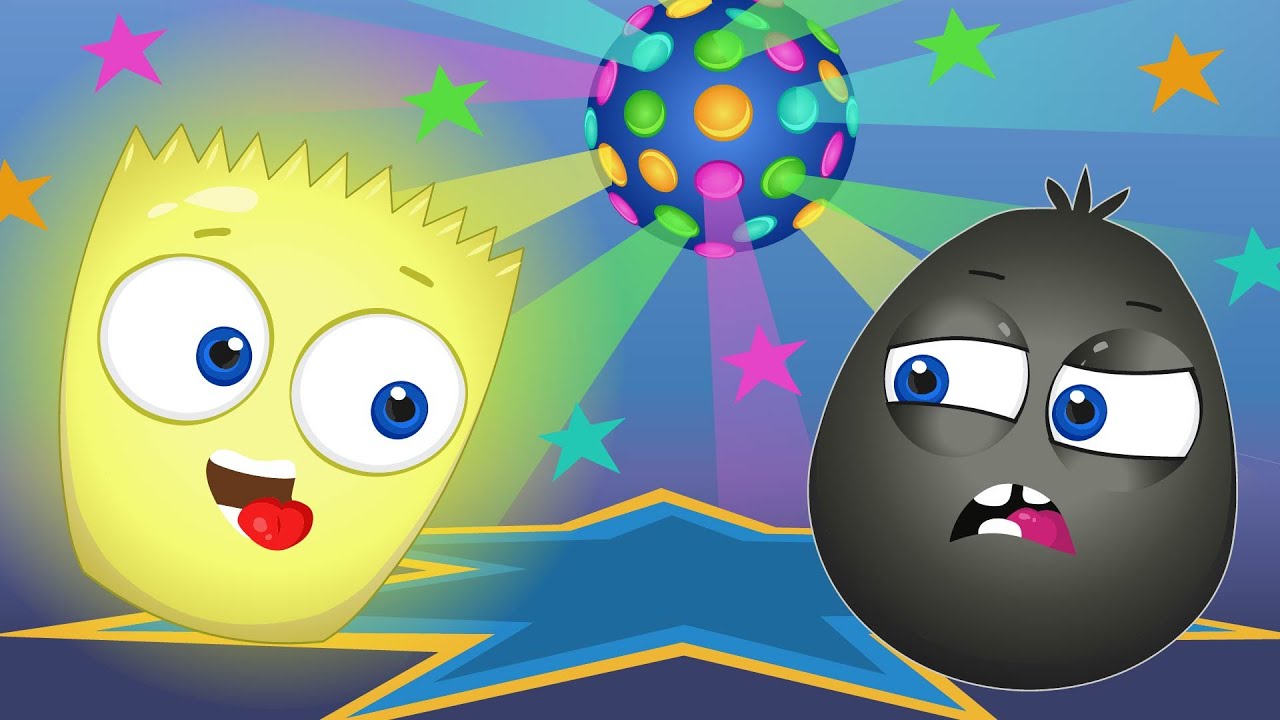 Оп и Боб - Темный и Яркий Учим Разницу - Развивающие Мультфильмы Для Детей смотреть онлайн