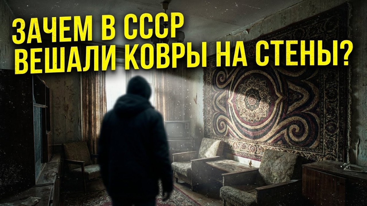 Зачем в СССР вешали ковры на стены? Вся правда о шерстяном щите Союза. смотреть онлайн
