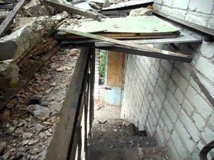 В Новомичуринске рухнул балкон.